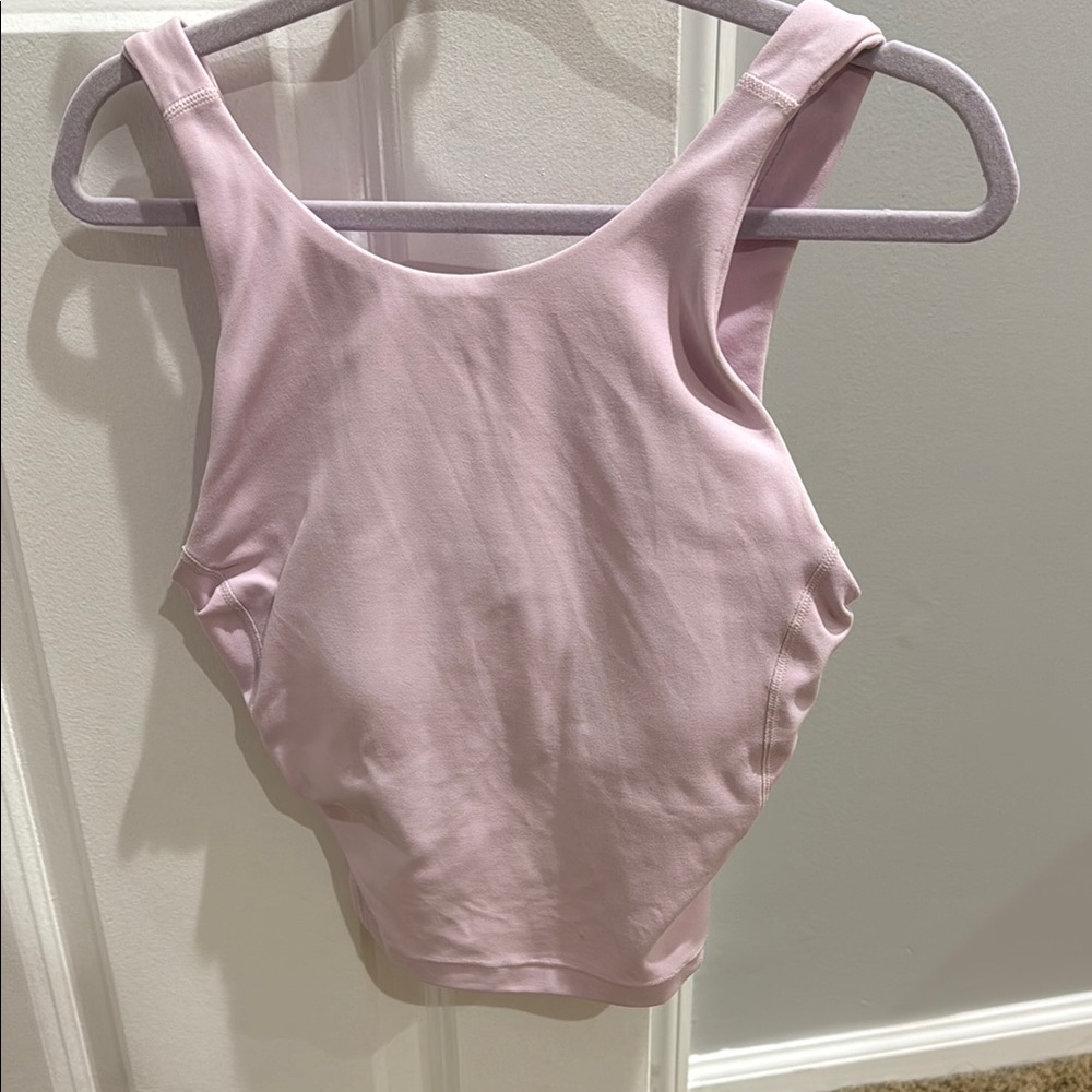 Light Pink Sleeveless Top